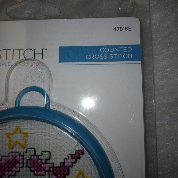 Bucilla Mystical Unicorn 47816E My 1st Stitch Kit, Counted Cross Stitch - Picture 2 of 4
